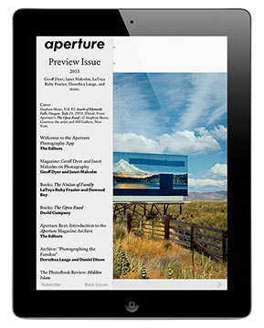 The Preview Issue of Aperture Photography, launched in February 2015.