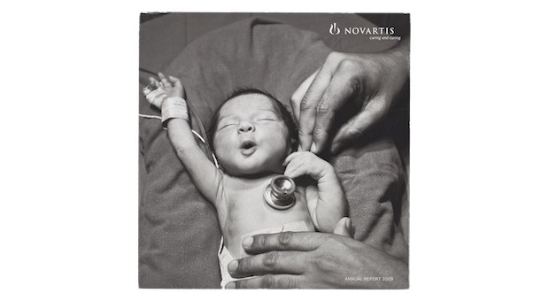 Cover of Novartis AG Annual Report, 2009. Photograph by Steve McCurry.