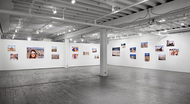Installation shot at Aperture Gallery, New York